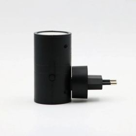 Plug-In Wall Light, 10W Dimmable LED With Day-Night Sensor, Warm White Night Light For Bedroom & Hallway (Option: Black)